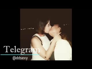 lesbian kissing with tongue